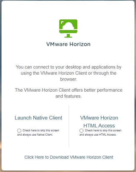 Virtual Computer Lab: Horizon Client