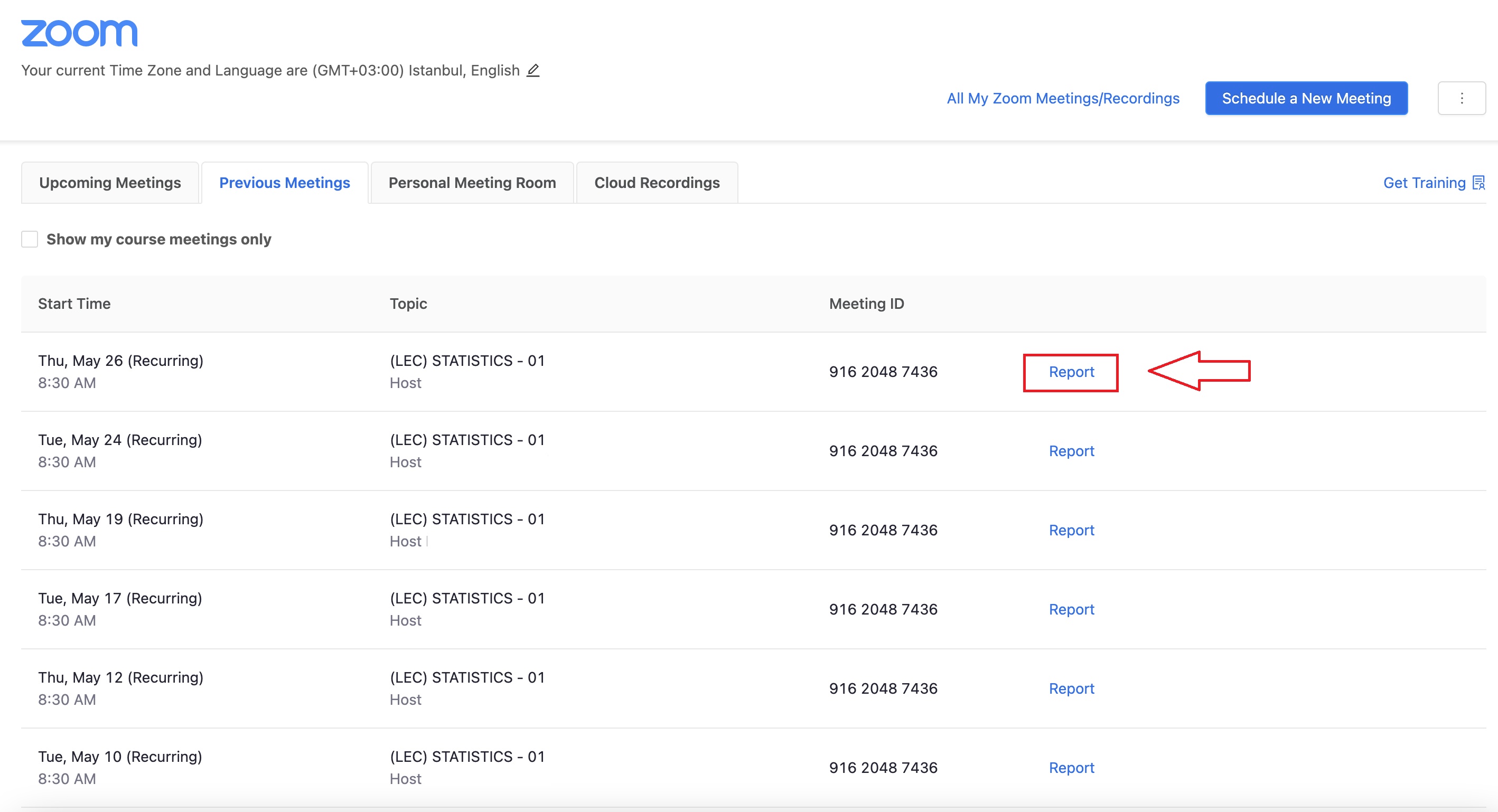 Zoom How to Get Reports